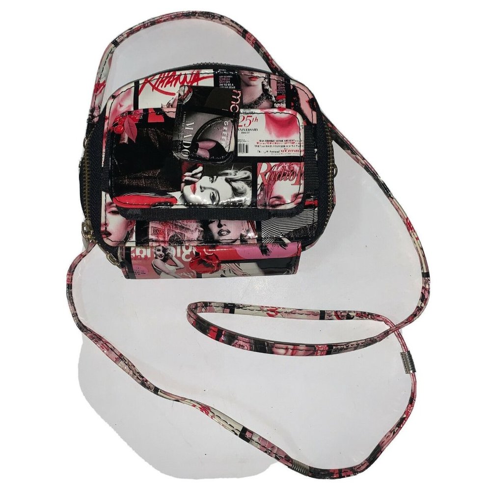 Rare Fashion Printed Magazine Covers Marlin Manroe Shoulder purse Handbag